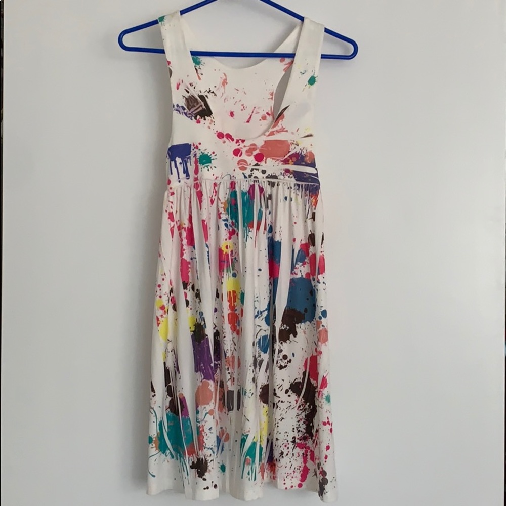 Multi-colored Mini Dress